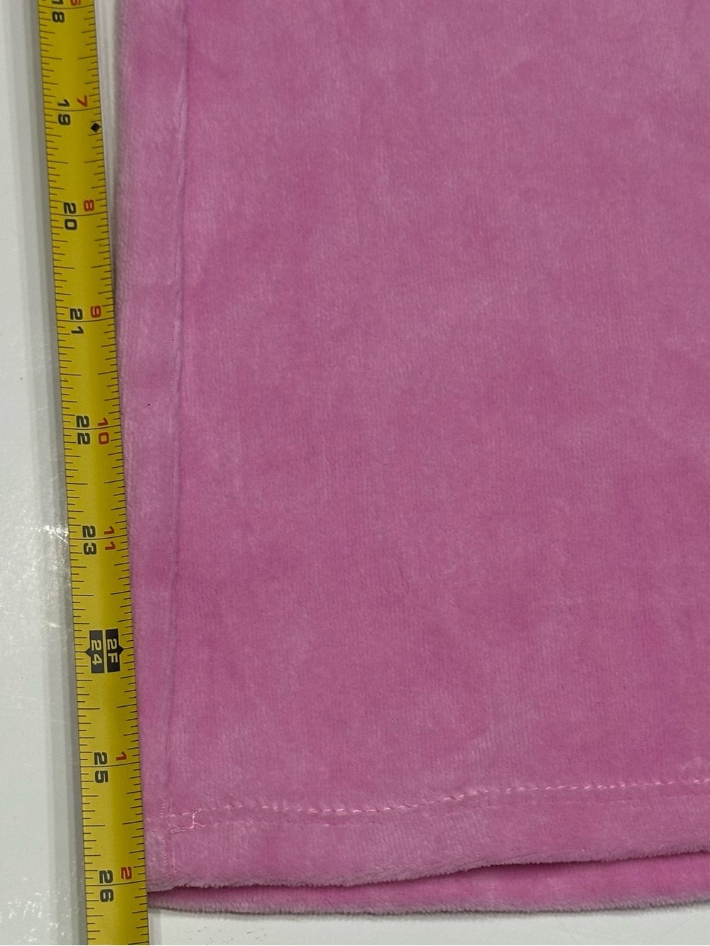 NEW, JUICY COUTURE Youth Girls Size 12 Velour Track Pink Pants Violet Tulle - Picture 12 of 13